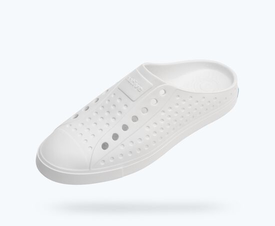 Native Jefferson Adult Clog Sugarlite Shell White