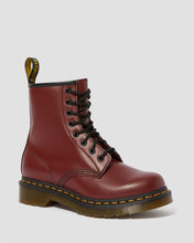 Load image into Gallery viewer, 1460 WOMEN&#39;S SMOOTH LEATHER LACE UP BOOTS CHERRY RED
