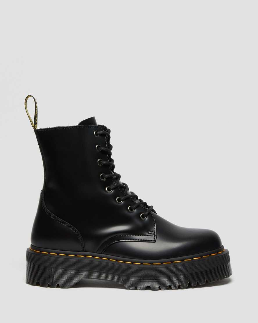 JADON SMOOTH LEATHER PLATFORM BOOTS