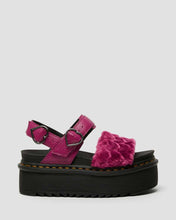 Load image into Gallery viewer, VOSS FLUFFY FAUX FUR PLATFORM SANDALS
