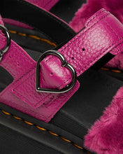Load image into Gallery viewer, VOSS FLUFFY FAUX FUR PLATFORM SANDALS
