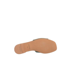 Ten Points Madeleine KHAKI GREEN SLIP ON