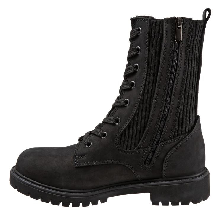 BUENO STELLA NUBUCK BLACK