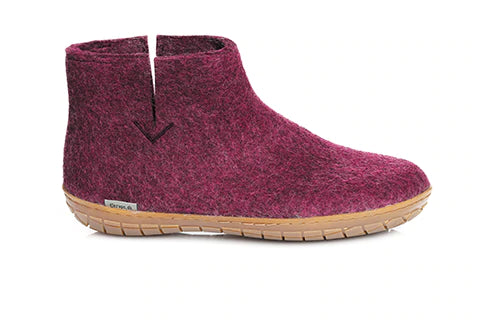 Glerups Honey Rubber Boot Cranberry