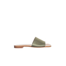 Load image into Gallery viewer, Ten Points Madeleine KHAKI GREEN SLIP ON
