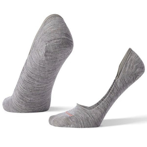 Smartwool Women's Secret Sleuth No Show Socks Light Grey