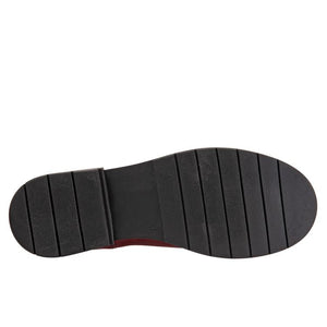 BUENO EASY NUBUCK DARK RED