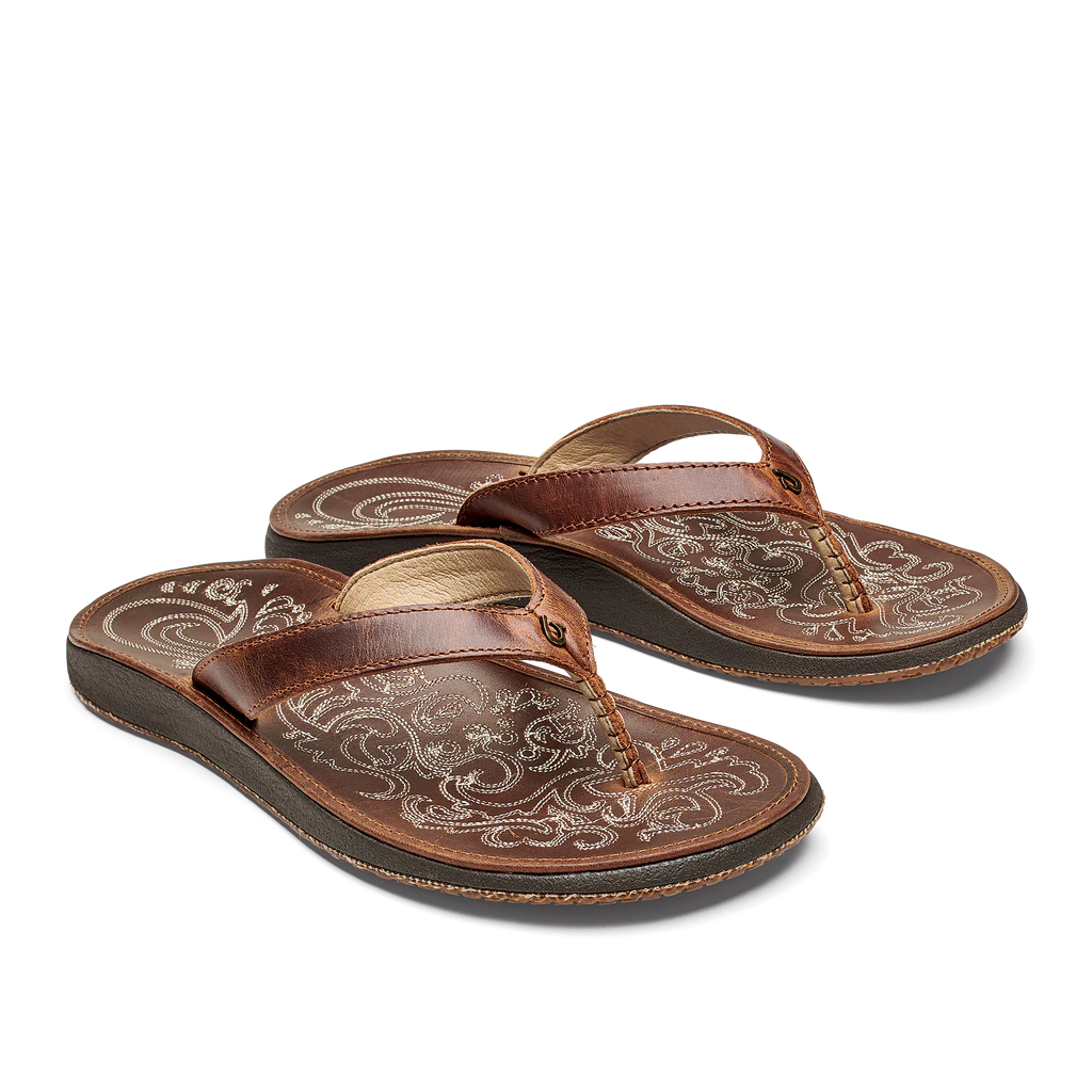 Paniolo Women’s Leather Beach Sandals