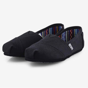 TOMS CLASSIC BLACK CANVAS