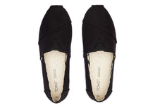 Load image into Gallery viewer, TOMS CLASSIC BLACK ON BLACK CANVAS
