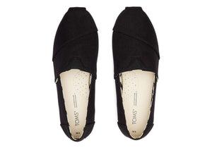 TOMS CLASSIC BLACK ON BLACK CANVAS
