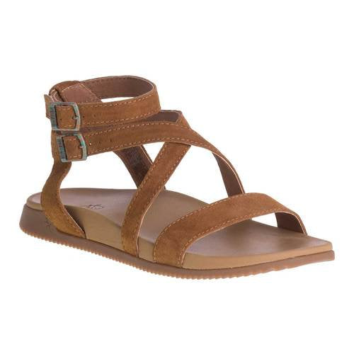 Women's Chaco Rose Ankle Strap Sandal Toffee Caramel