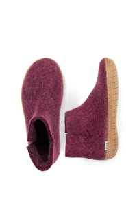 Glerups Honey Rubber Boot Cranberry